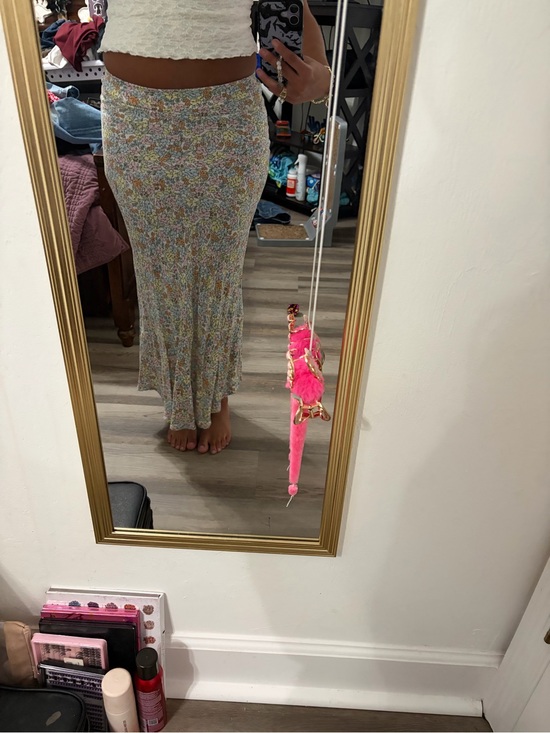 Cotton On Dresses & Skirts - Cotton On Pastel Floral Smocked Maxi Skirt